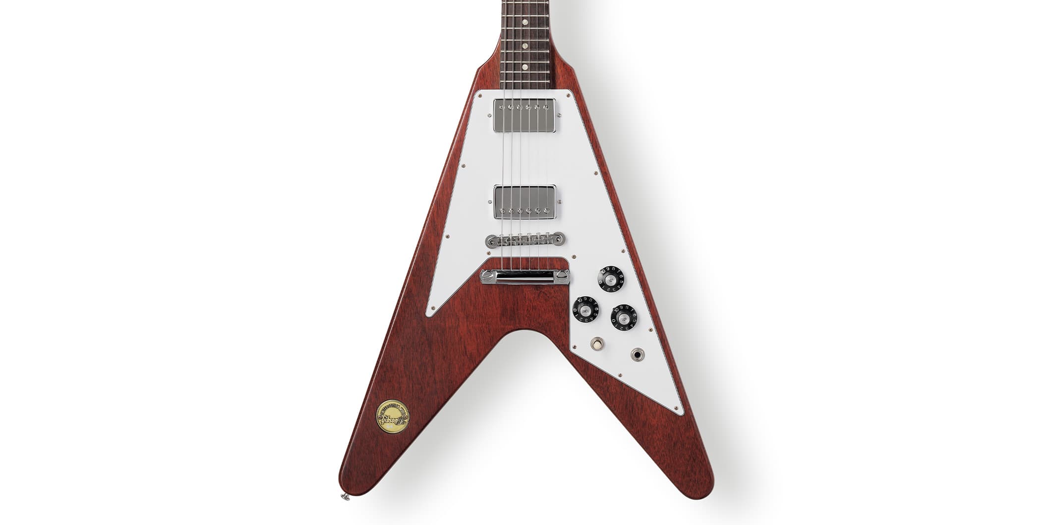 GIBSON CUSTOM／1971 FLYING V MEDALLION REISSUE〜모든 이가 갈망하던 "메달리온 V"가 드디어 복각! 위대한 록 아이콘을 손에