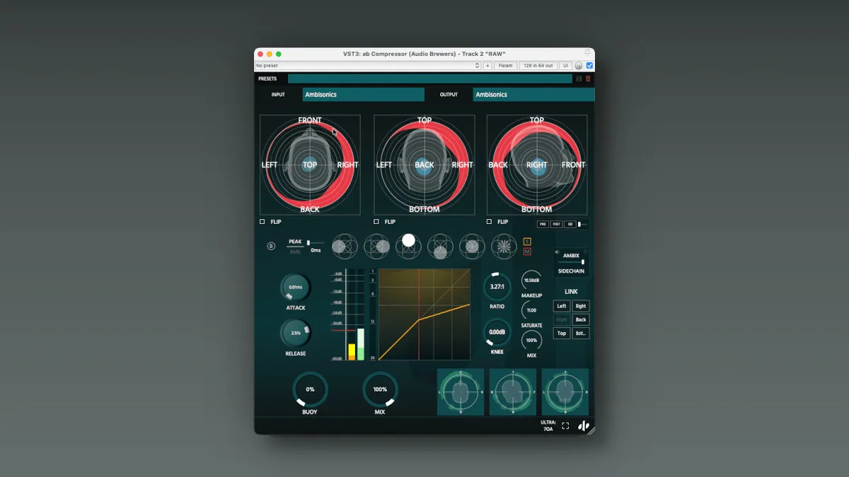 Audio Brewers, 공간 다이내믹스 프로세서 ab Compressor | Limiter 출시